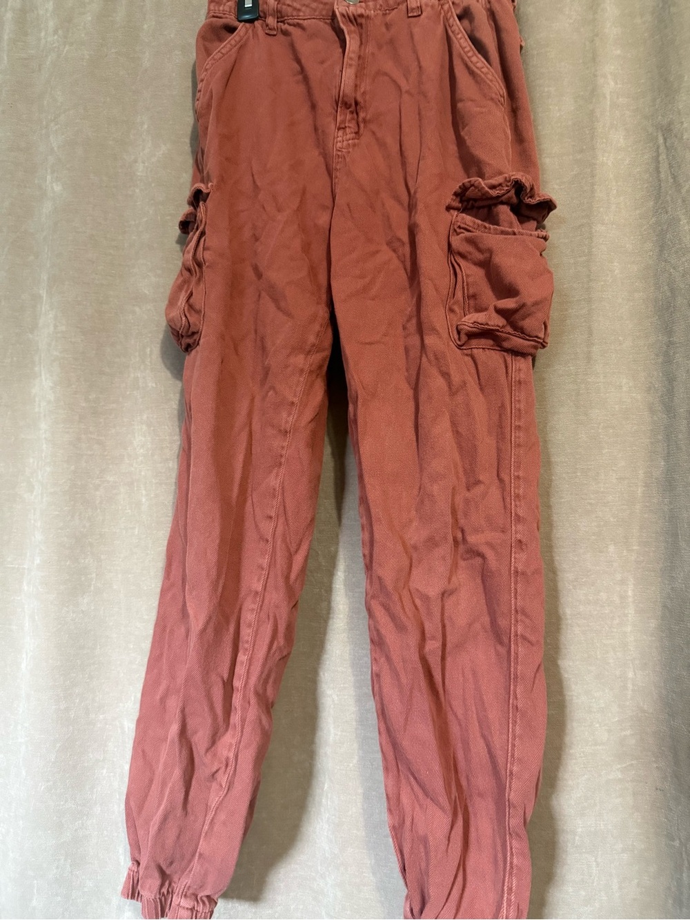 Woman’s Rust Cargo Jogger Pants